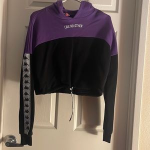 Kappa crop hoodie